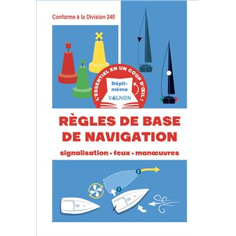 Dépli-mémo : Règles de base de navigation - Signalisation - feux - man uvres