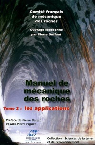 Manuel de mécanique des roches -  Collectif - broché