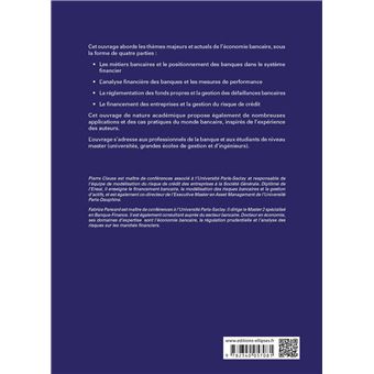 Économie bancaire. Analyse financière, régulation et gestion des risques