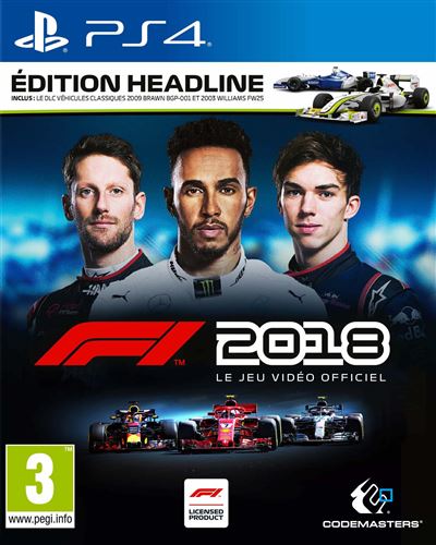 F1 2018 Édition Headline PS4