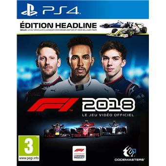 F1 2018 Édition Headline PS4 - 1