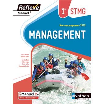 Management - 1ère STMG (Manuel Réflexe) Livre + Licence élève 2019