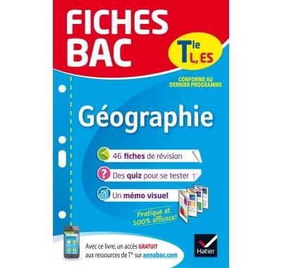Fiches Bac Géographie Term L, ES