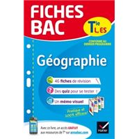 Fiches bac Géographie Tle L, ES