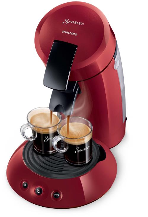 Philips Senseo Original HD7817 - Machine à café - 1 bar - rouge profond -  Achat & prix