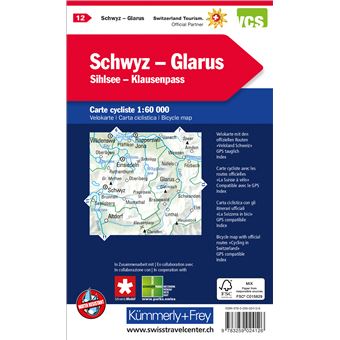 12 SCHWYZ GLARUS 1:60 000