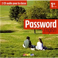 Password English 1re - CD audio pour la classe