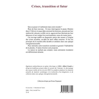 Crises, transition et futur