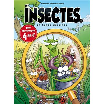 Les Insectes en BD - tome 01 - top humour 2021