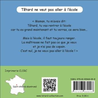 Têtard ne veut pas aller à l’école