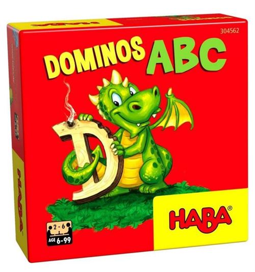 Haba Mini Jeu Dominos ABC