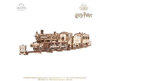 Ugears Hogwarts Express Wooden Mechanical Model Dor&eacute;