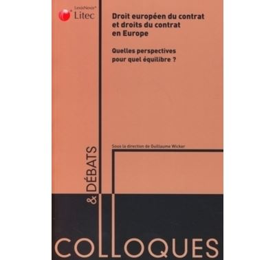 Droit européen des contrats