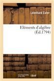 Élémens d'algèbre