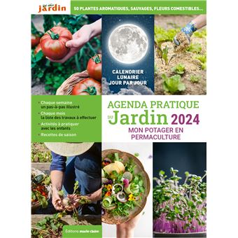 Agenda pratique du jardin 2024