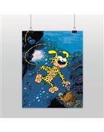 Affiche Marsupilami Plongée