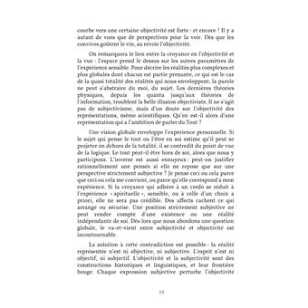 Investigations trinitaires