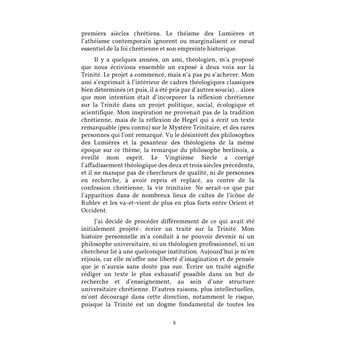 Investigations trinitaires