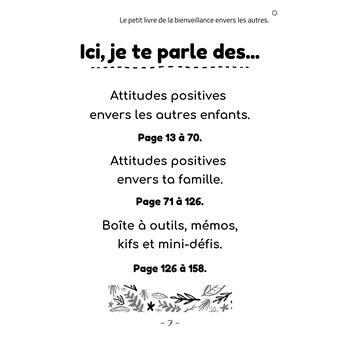 Le petit livre de la bienveillance envers les Autres