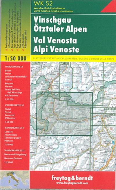 Südtirol 02 vinschgau - ötztaler alpen 1 : 50 000