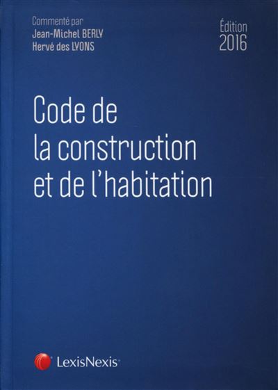 Code de la construction et de l'habitation