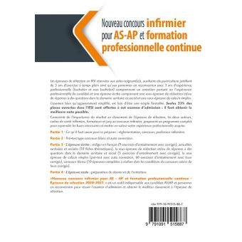 Nouveau concours infirmier pour AS-AP et formation professionnelle continue