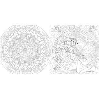 Les Petits carrés d'Art-thérapie Love Mandalas