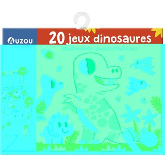 Ma pochette de jeux - 20 jeux dinosaures