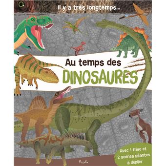 couverture de : Au temps des dinosaures