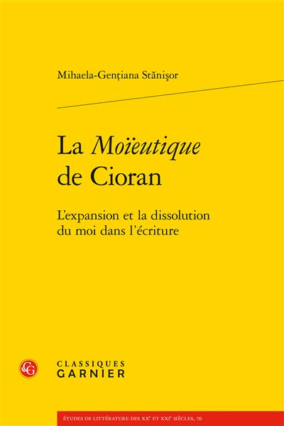 La Moïeutique de Cioran
