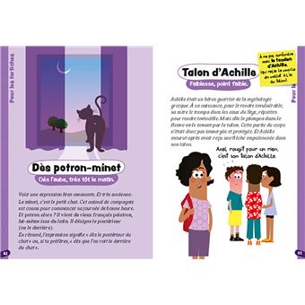 Les expressions françaises expliquées aux enfants