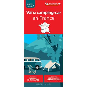 Carte Van et camping-car en France
