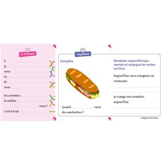 Mon bloc Conjugaison CE1/CE2