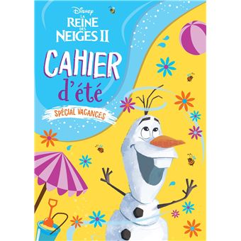 LA REINE DES NEIGES 2 - Cahier d'été - Disney