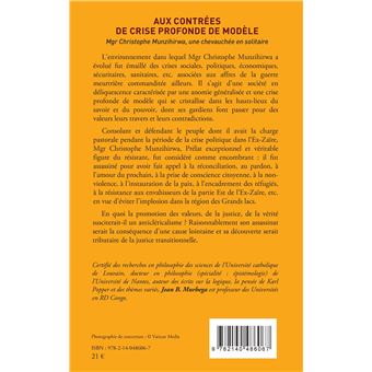 Aux contrées de crise profonde de modèle