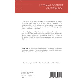 Le travail disparaît