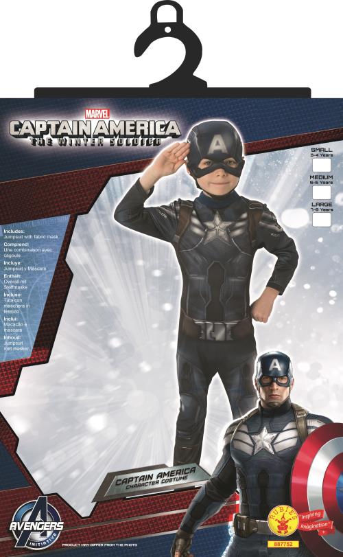 Bouclier Captain America déguisement enfant multicolore