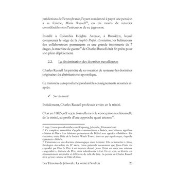 Les Témoins de Jéhovah : la vérité à l'endroit