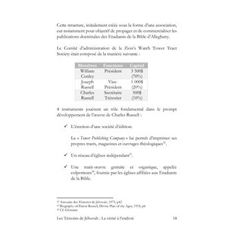 Les Témoins de Jéhovah : la vérité à l'endroit