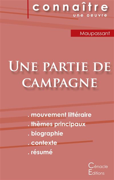 Fiche de lecture Une partie de campagne de Guy de Maupassant