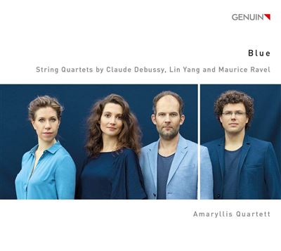 Blue quatuors a cordes