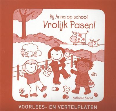 Bij Anna op school. vrolijk Pasen!