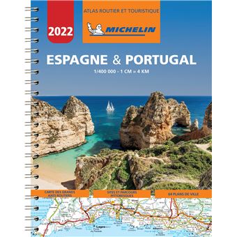 Espagne & Portugal 2022 - Atlas Routier et Touristique