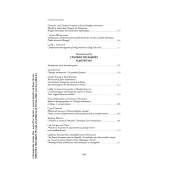 L'énergie des marées