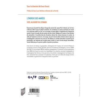 L'énergie des marées