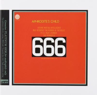 666 platinum shm/pochette cartonnee