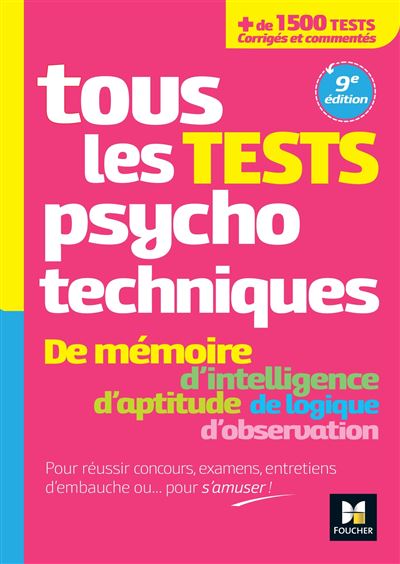 Tous Les Tests Psychotechniques