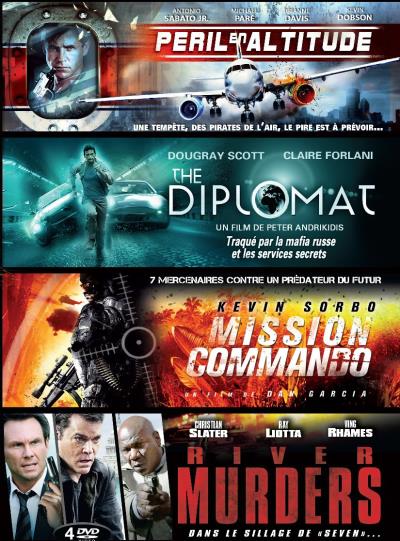 Coffret Action 4 Films DVD