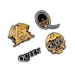 Set de 4 pins Queen
