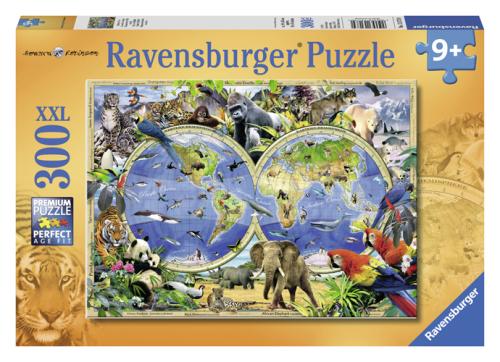 Puzzle 300 pièces XXL Ravensburger Le monde sauvage